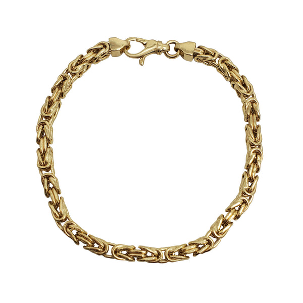 Lightweight Byzantine/Super Bracelet (14K)