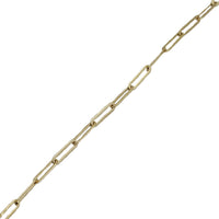 Paper Clip Bracelet (14K)