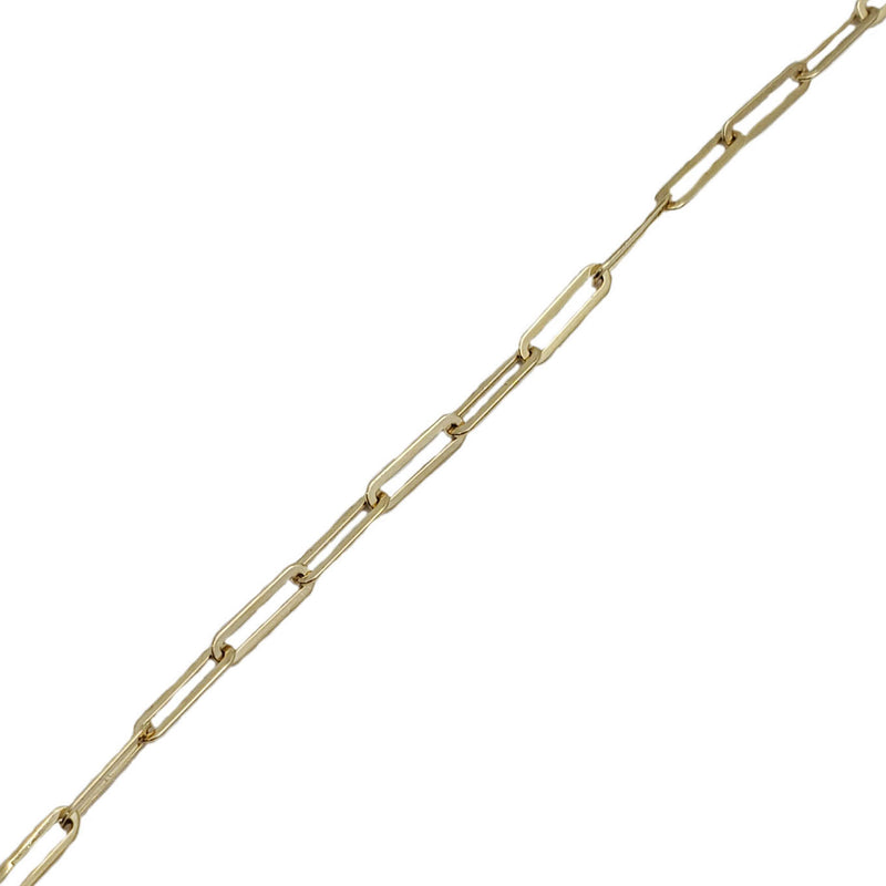 Paper Clip Bracelet (14K)