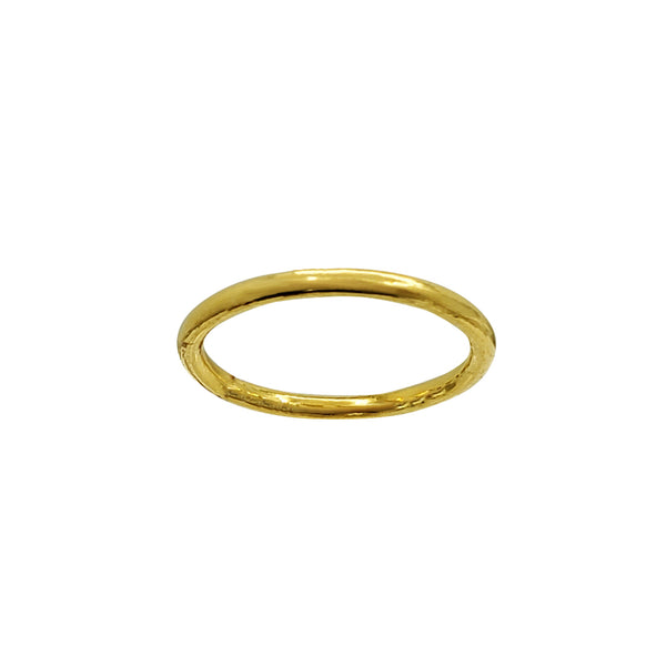 [2.05mm] Plain Wedding Ring (24K)