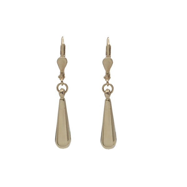 Teardrop Dangling Earrings (14K)