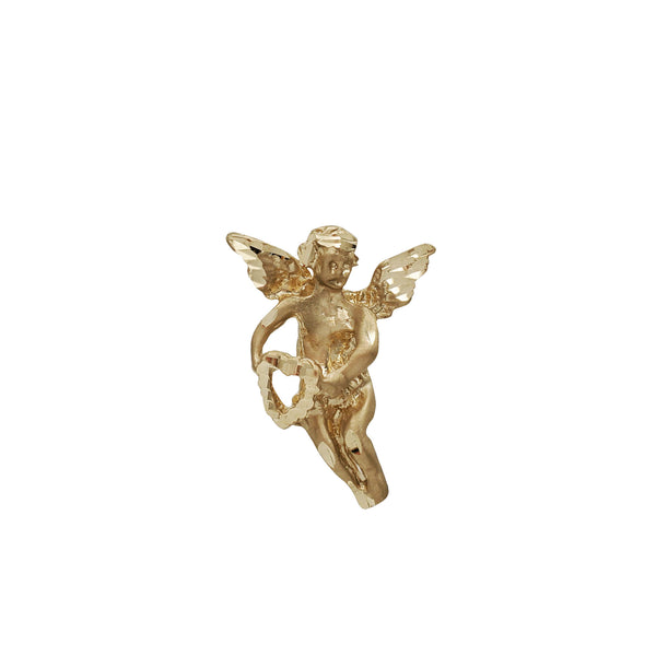 Angel With Heart Slide Pendant (14K)