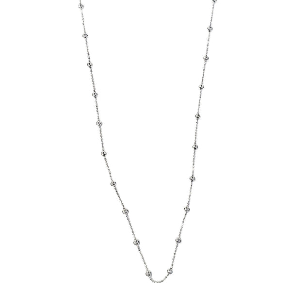 Moon-Cut Ball Chain (Silver)