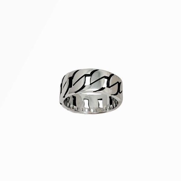 Cuban Link Ring (Silver)