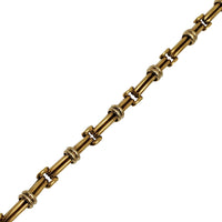 Gold Fancy Link Bracelet (18K)