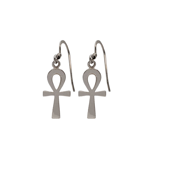 Cross Fish Hook (Silver)