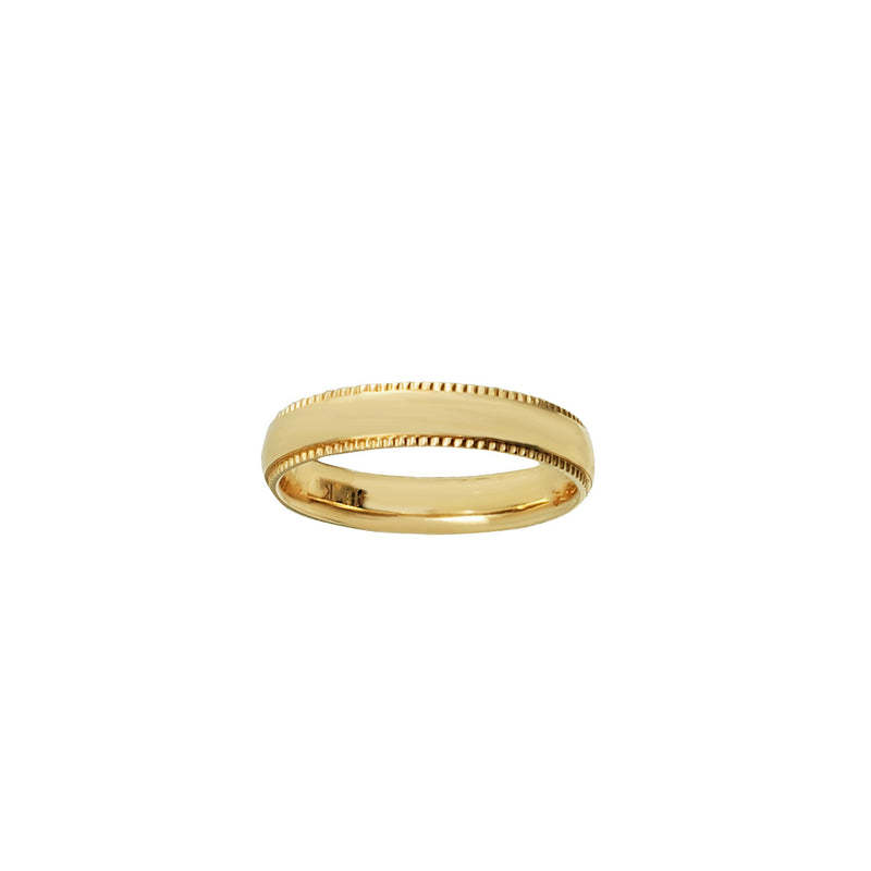 Textured Wedding Band (14K)