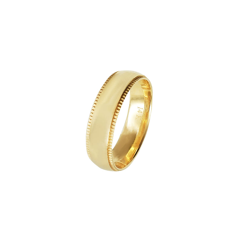 Textured Wedding Band (14K)