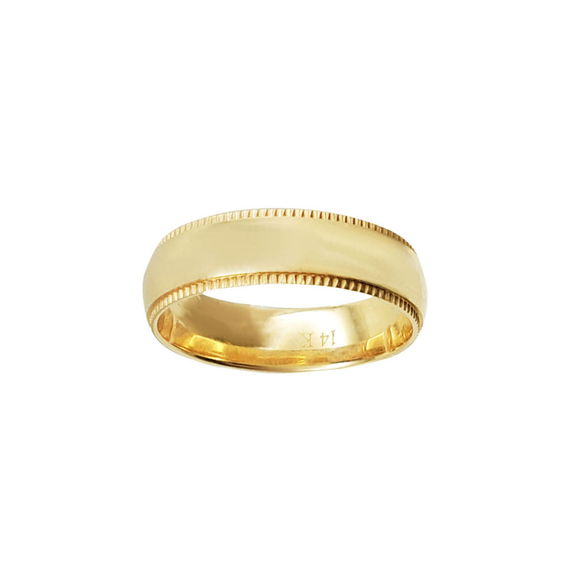 Textured Wedding Band (14K)