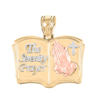 The Serenity Prayer Bible Pendant (14K)