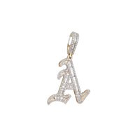 Diamond Initial A (14K)