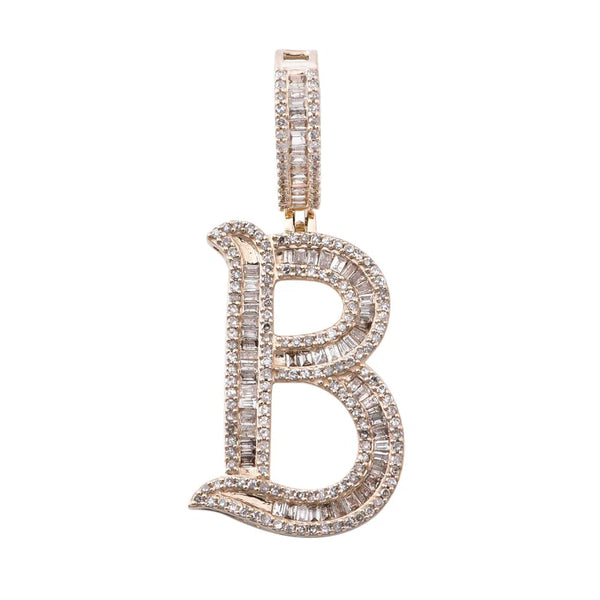 Diamond Initial B (14K)