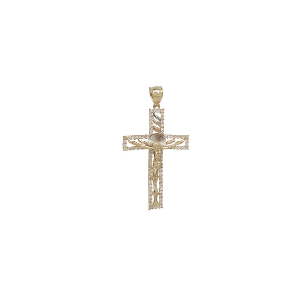 Crucifix Cross Pendant (14K)