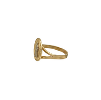 Two-Tone Saint Benedict Ring (14K)