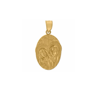 Jesus & Virgin Mary Pendant (14K )