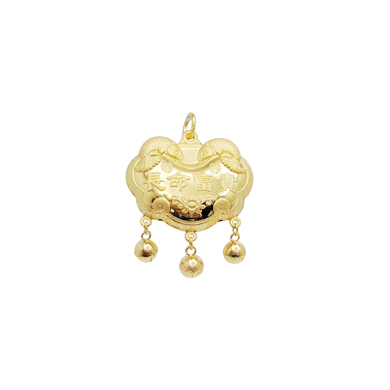 Lucky Lock Pendant (24K)