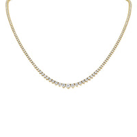 Diamond Tennis Necklace (14K)