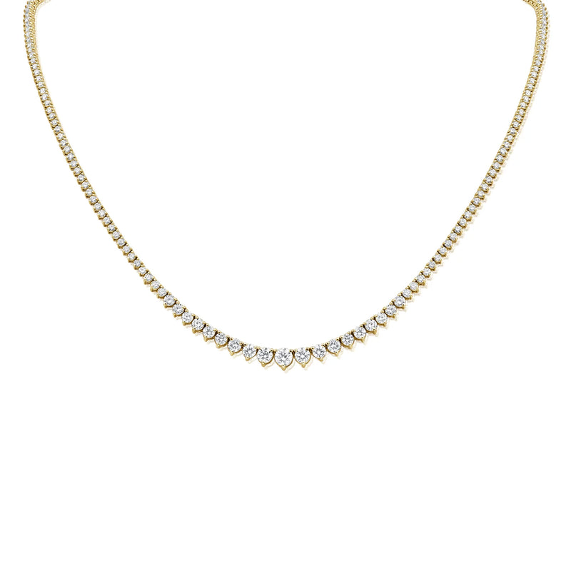 Diamond Tennis Necklace (14K)