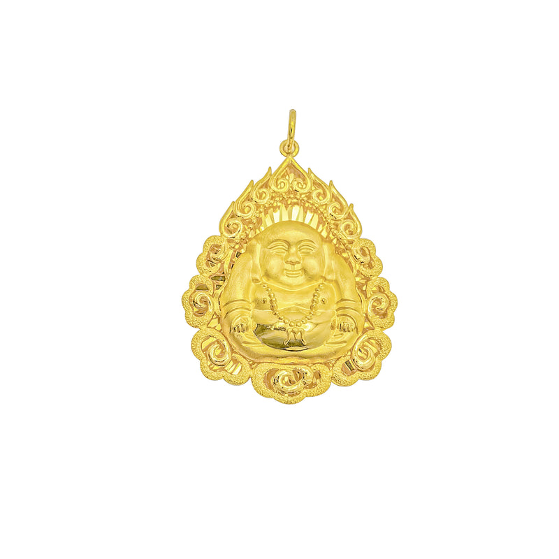 Laughing Buddha Pendant (24K)