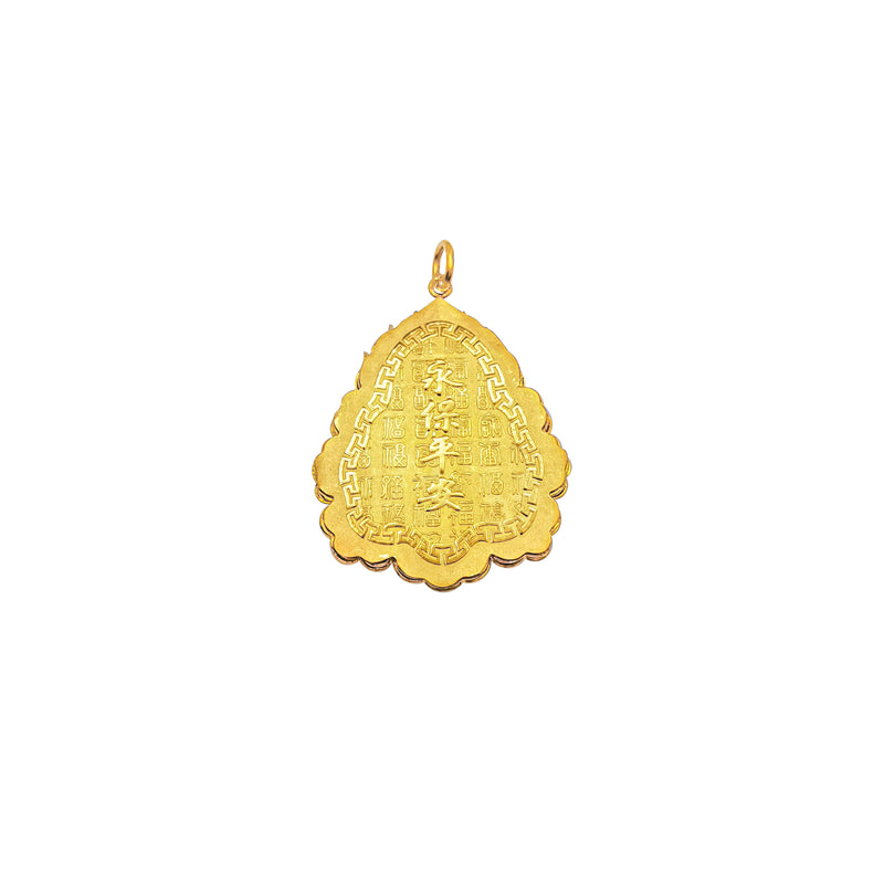 Laughing Buddha Pendant (24K)