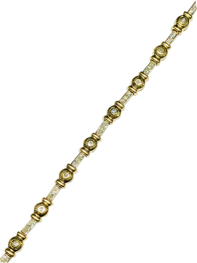 Diamond Candy Bracelet (14K)