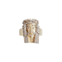 Jesus Diamond Ring (14K)