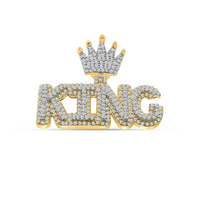 Diamond "King" Pendant (14K)