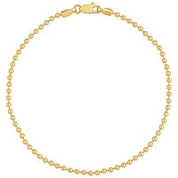 Plain Ball Bracelet (14K)