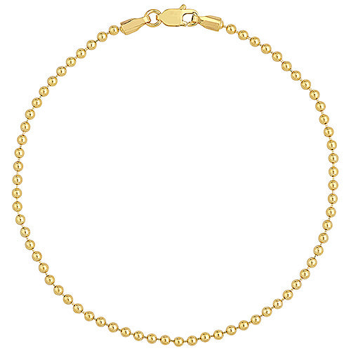 Plain Ball Bracelet (14K)