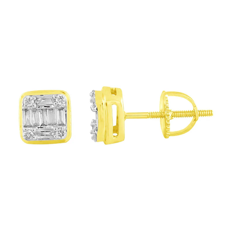 Huggie Diamond Earring (14K)