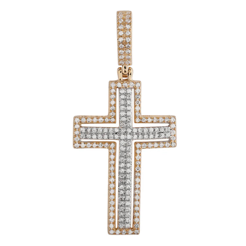 Diamond Cross Pendants (14k)