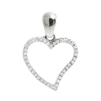 Diamond Heart Pendant (14K)