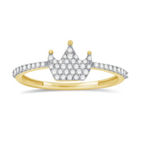 Diamond Crown  Ring (14K)