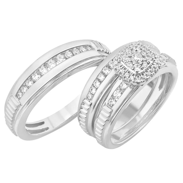 Diamond Wedding Set (14K)