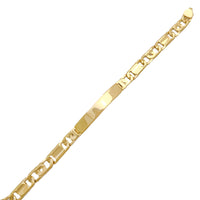 Tigger-eye Link ID Bracelet  (14K)