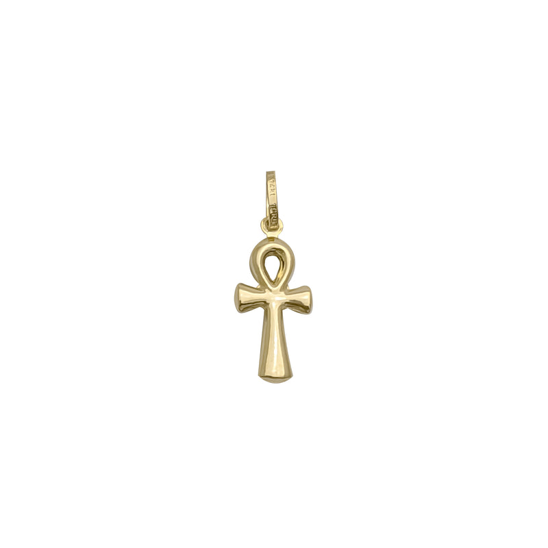 Golden Ankh Pendant (14K)