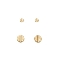 Screw Head Earring (14K)