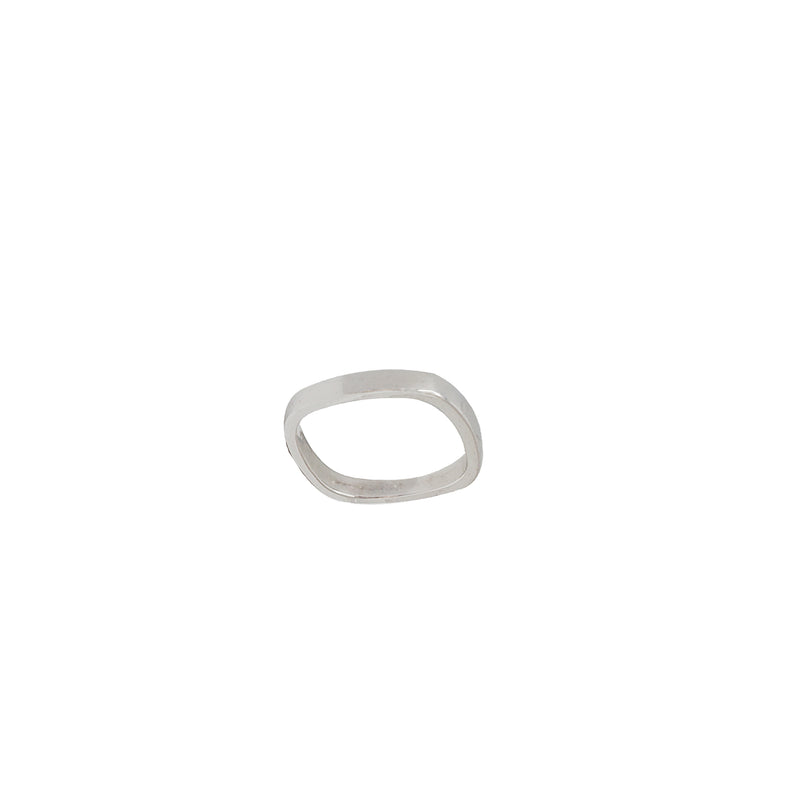 Square Shaped Band Ring (14K)