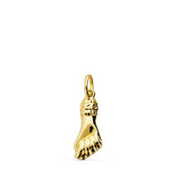 Gold Figa Azabache Pendant (14K)