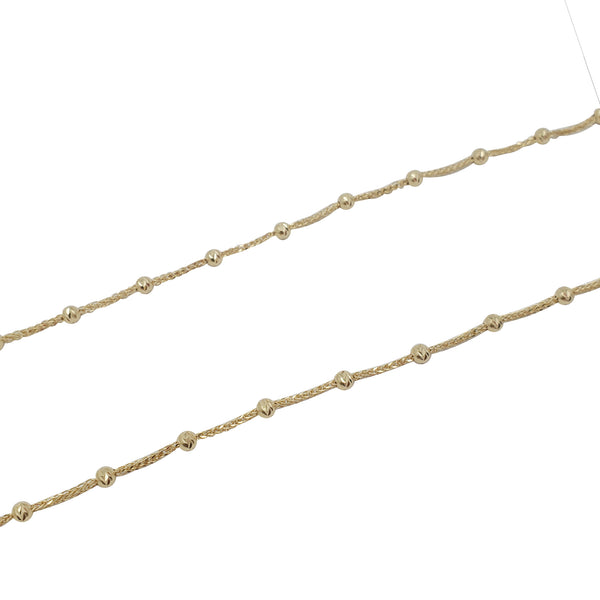 Spiga Bead Chain (14k)