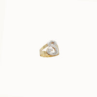 Initial Letter S Ring (14K)