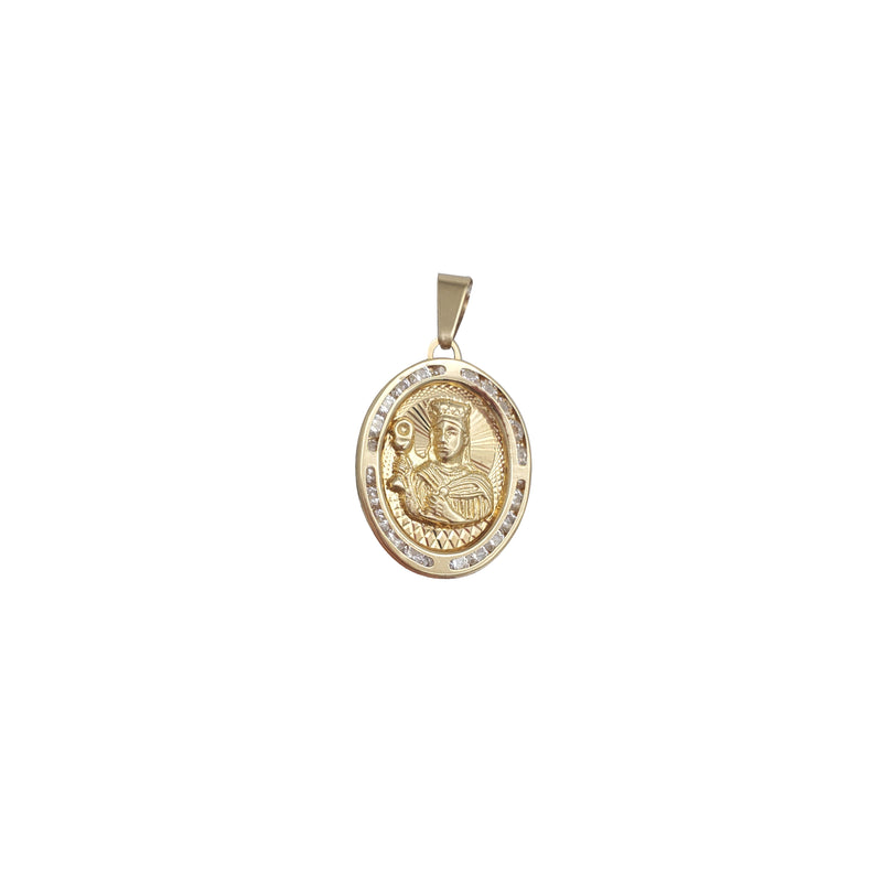 Santa Barbara Oval Pendant (14K)