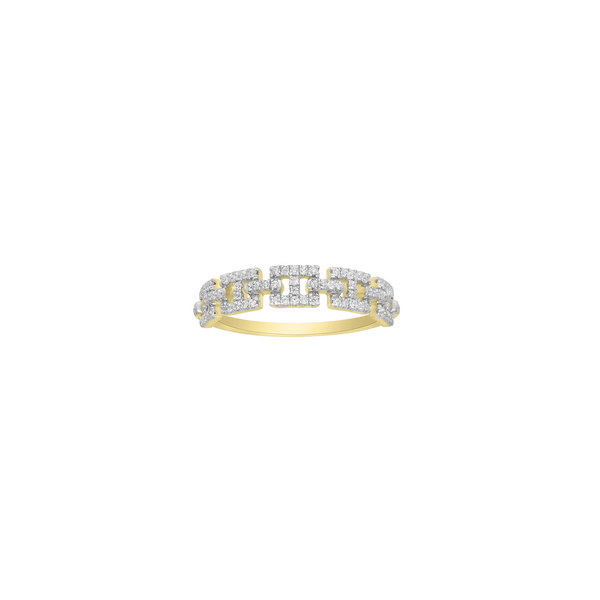 Diamond Belt Ring （14K）