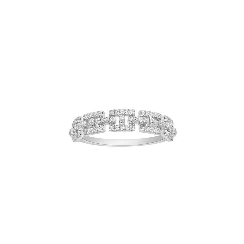 Diamond Belt Ring （14K）