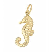 Sea Horse Pendant (14K)