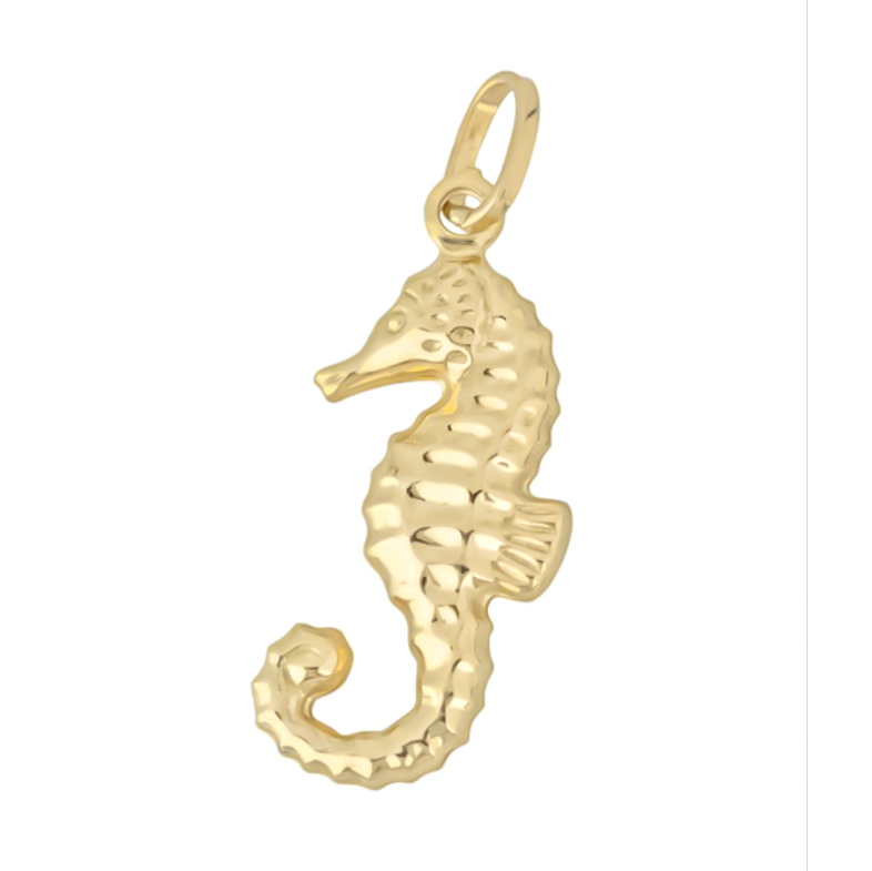 Sea Horse Pendant (14K)