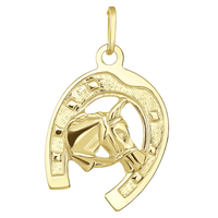 Horseshoe Pendant (14K)