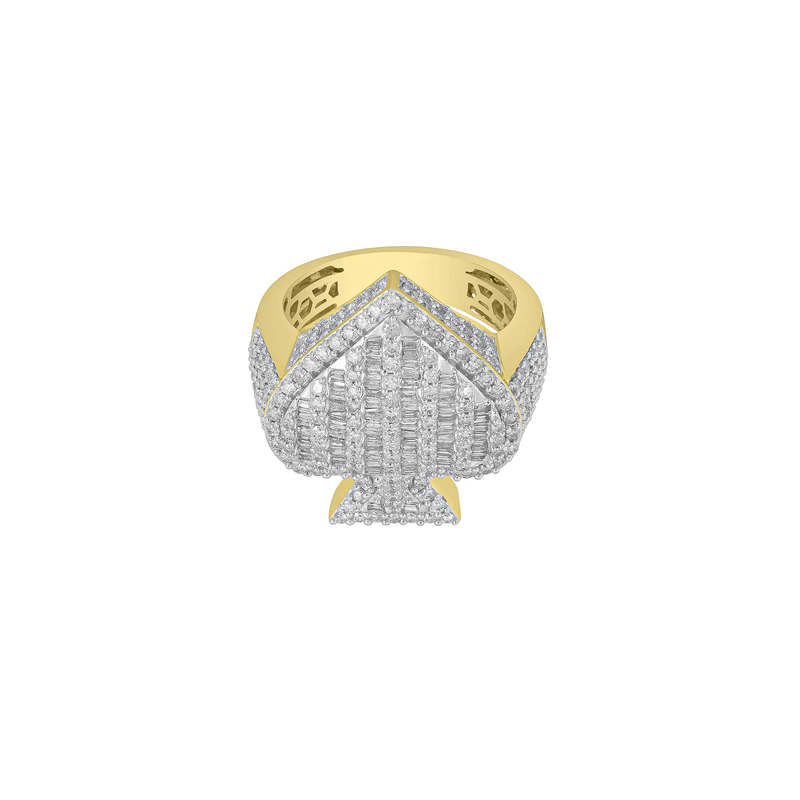 Ace Diamond Men Ring (14K)