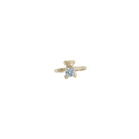 Teddy Bear Babies Ring (14K)