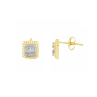 Diamond Stud Earrings (14K)